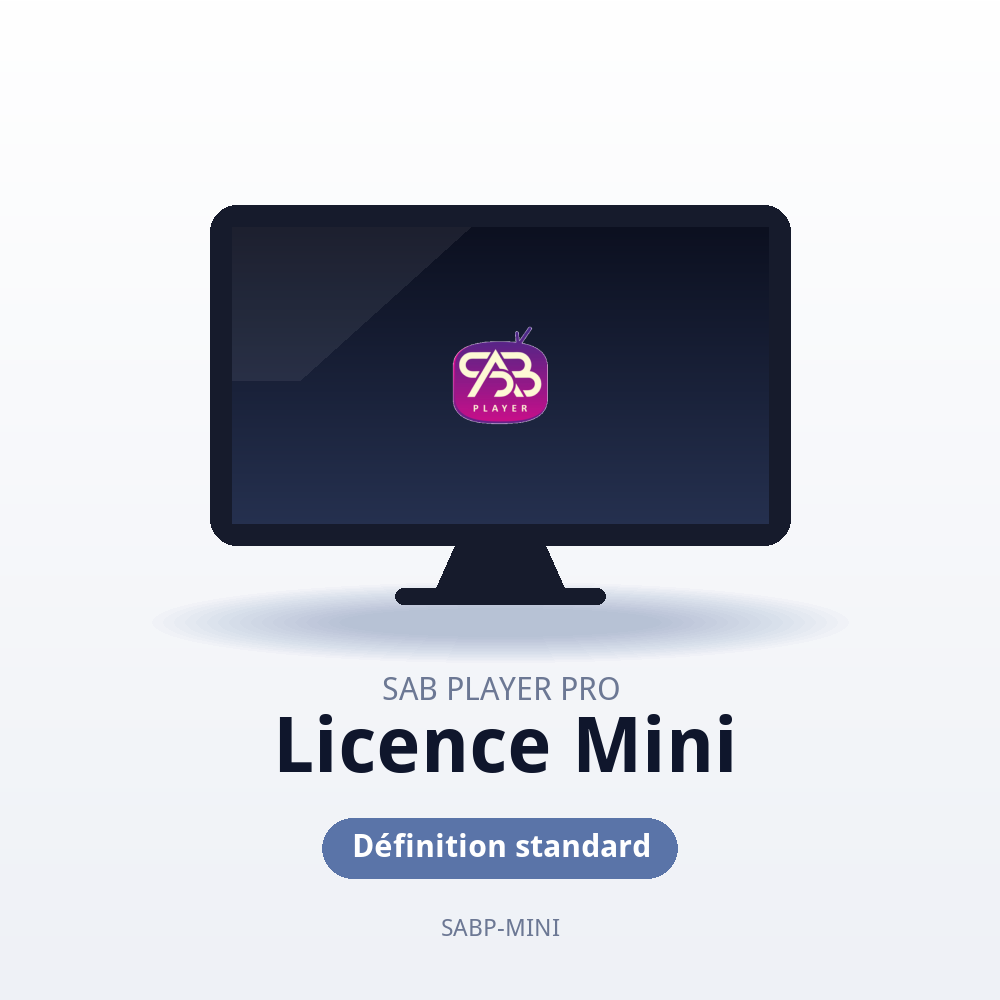 SAB Player Pro — Licence Mini 12 mois