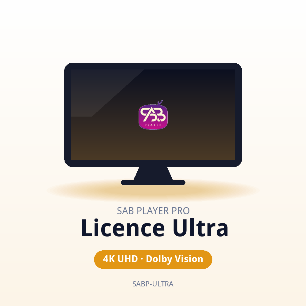SAB Player Pro — Licence Ultra 12 mois