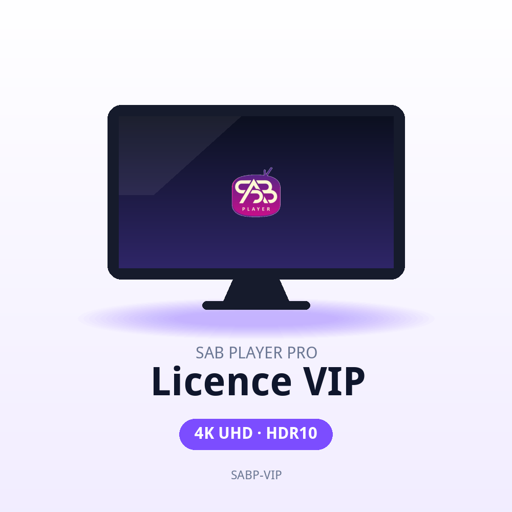 SAB Player Pro — Licence VIP 12 mois